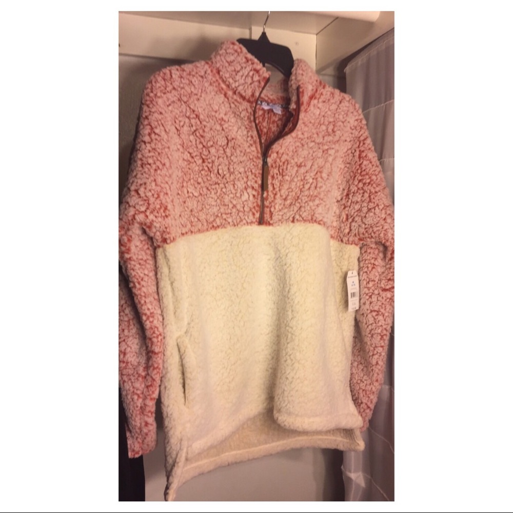 Fluffy Pink Sweater